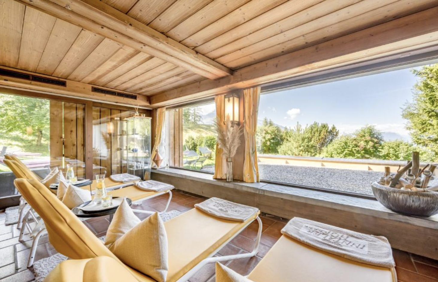 Ruheraum im Spa des Inntalerhofs
